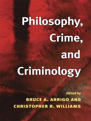 cover image of Philosophy, Crime, and Criminology